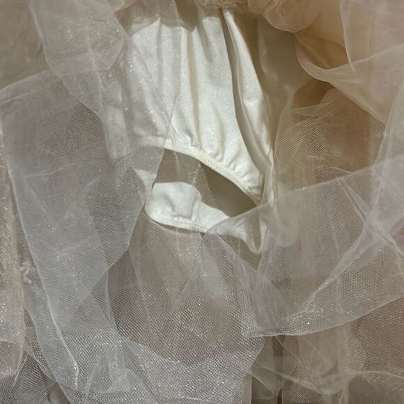 Dance Revolution Ivory Ballet Tutu iridescent XL child girl - Picture 5 of 12